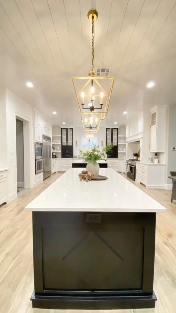 A custom kitchen built by Tredway Custom Homes