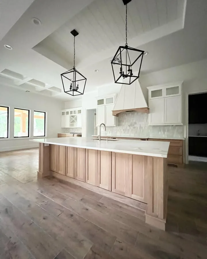 A custom kitchen built by Tredway Custom Homes